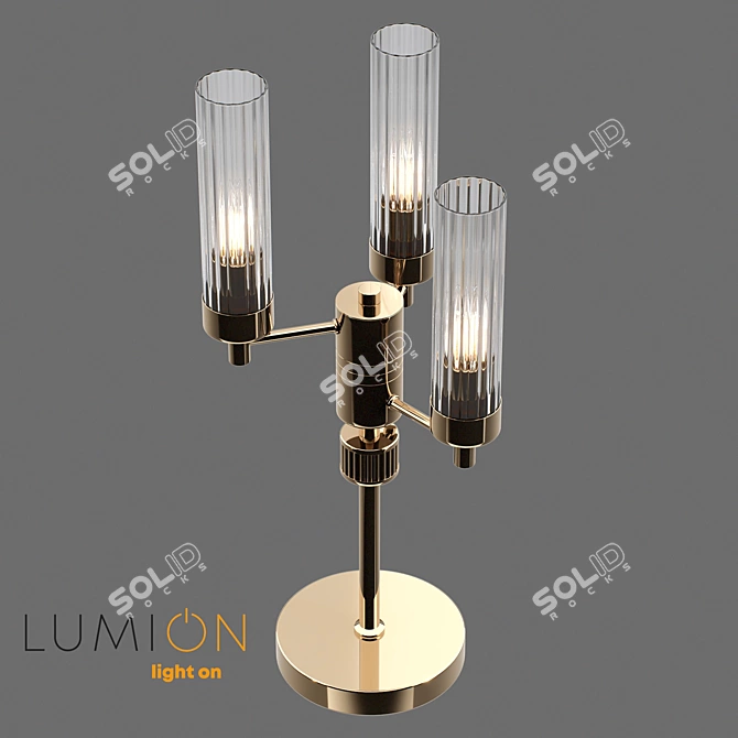 Elegant Kamilla Table Lamp 3D model image 3