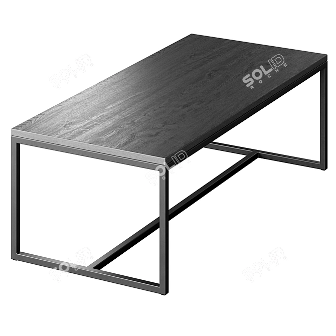 Aadhira Coffee Table: Modern Design 3D model image 3