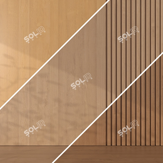 Oak Texture Kit 098 3D model image 3