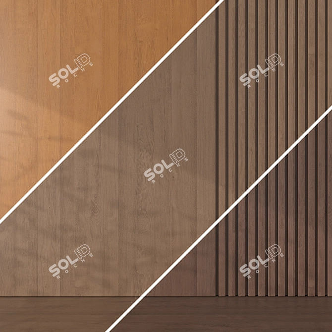 Oak Texture Kit 098 3D model image 4