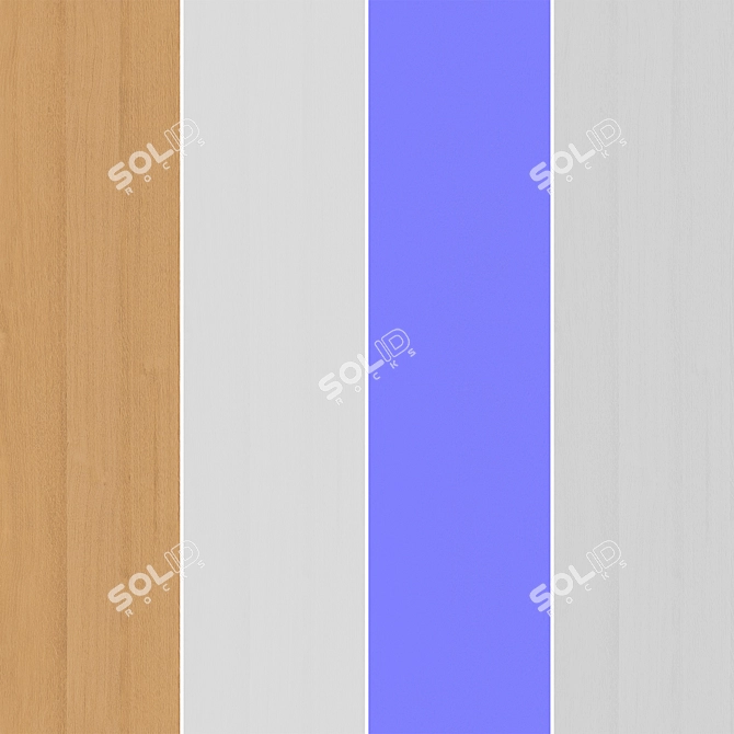 Oak Texture Kit 098 3D model image 6