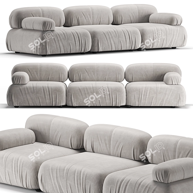 Pebbles 2013 Sofa Vray Render 3D model image 1