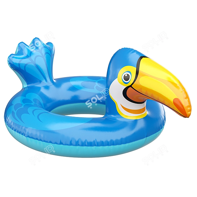  Toucan Pool Float 3D model image 1