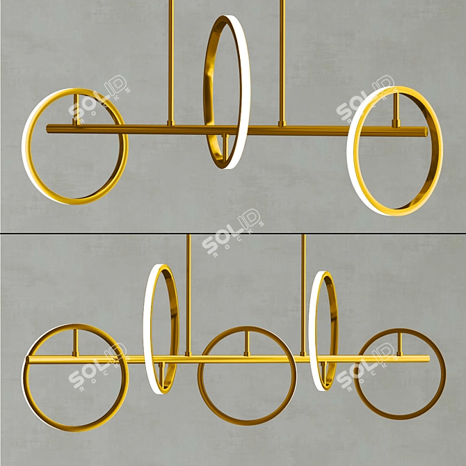 Elegant Grace Design Lamps 3D model image 2