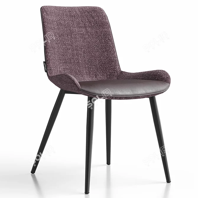Trevizo Chair in Three Colors 3D model image 5