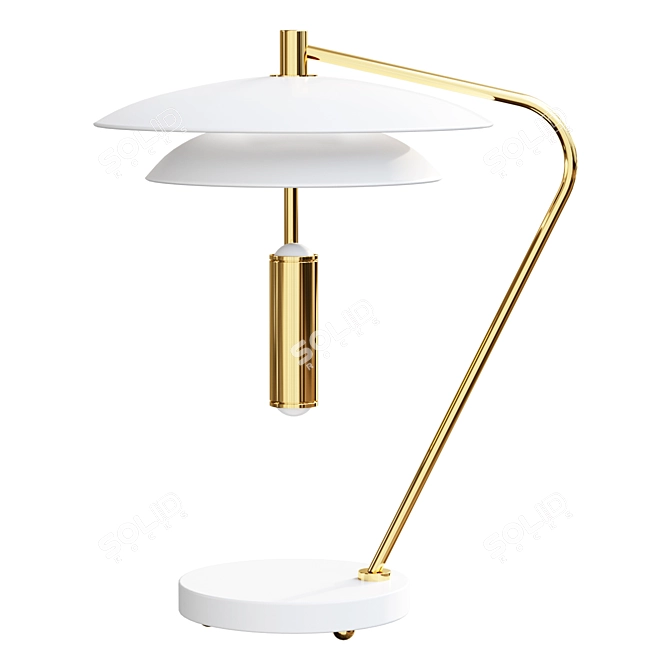 Basie Table Light - Elegant Home Illumination 3D model image 1