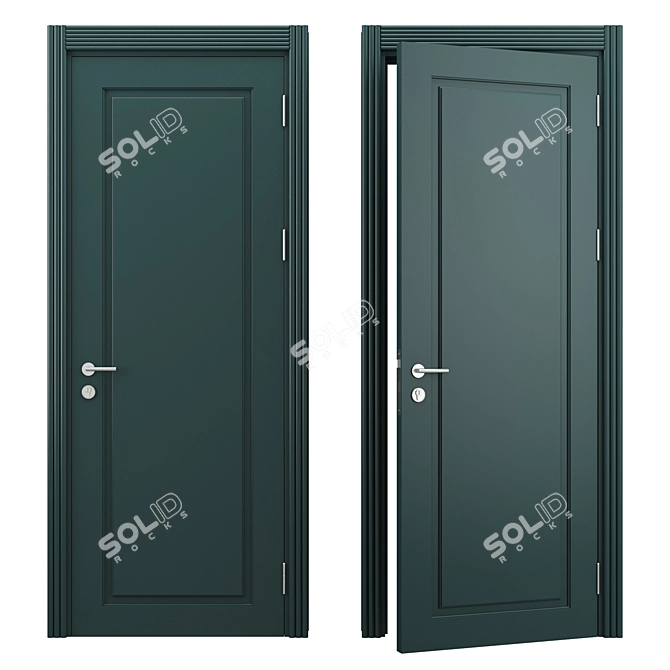  Monreal Door - Elegant Entry 3D model image 1