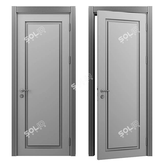  Monreal Door - Elegant Entry 3D model image 5