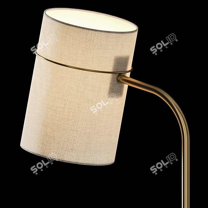 Contemporary Shaw Floor Lamp with Vray & Corona Versions 3D model image 2