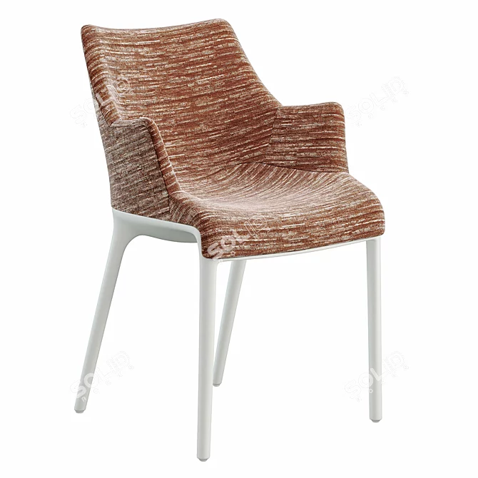 Kartell Eleganza Nia Modern Chair 3D model image 4