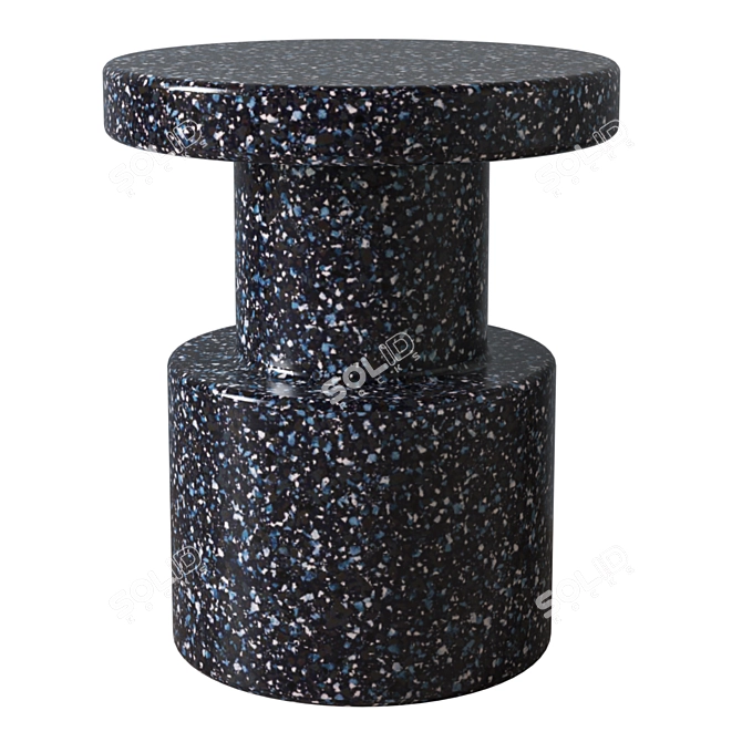 Modern Bit Stool: Stylish Seating 3D model image 4