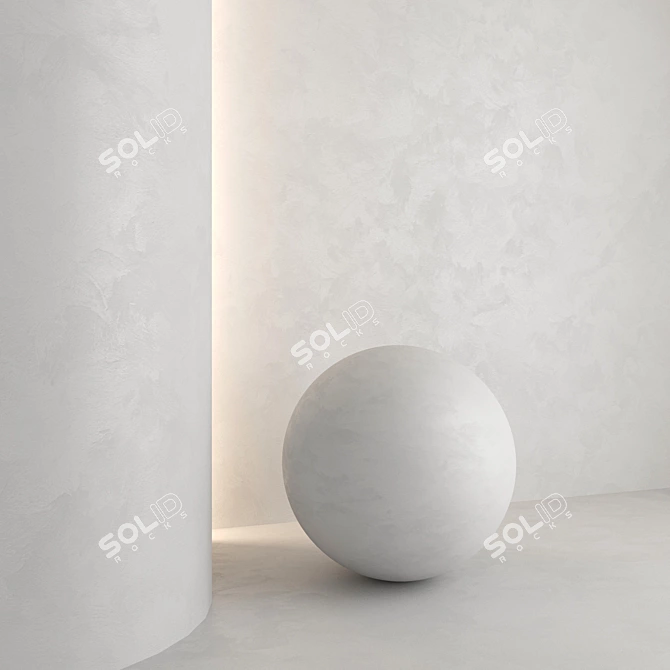 Decorative Plaster 3D Model 3D model image 3