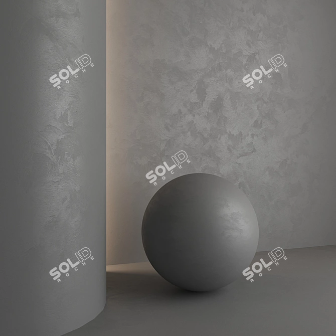 Decorative Plaster 3D Model 3D model image 5