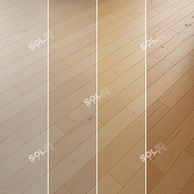 Oak Parquet 080 Collection 3D model image 4