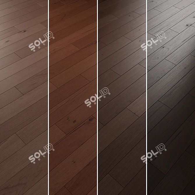 Oak Parquet 080 Collection 3D model image 6