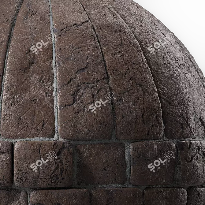 4k Seamless Stone Wall Materials 3D model image 3