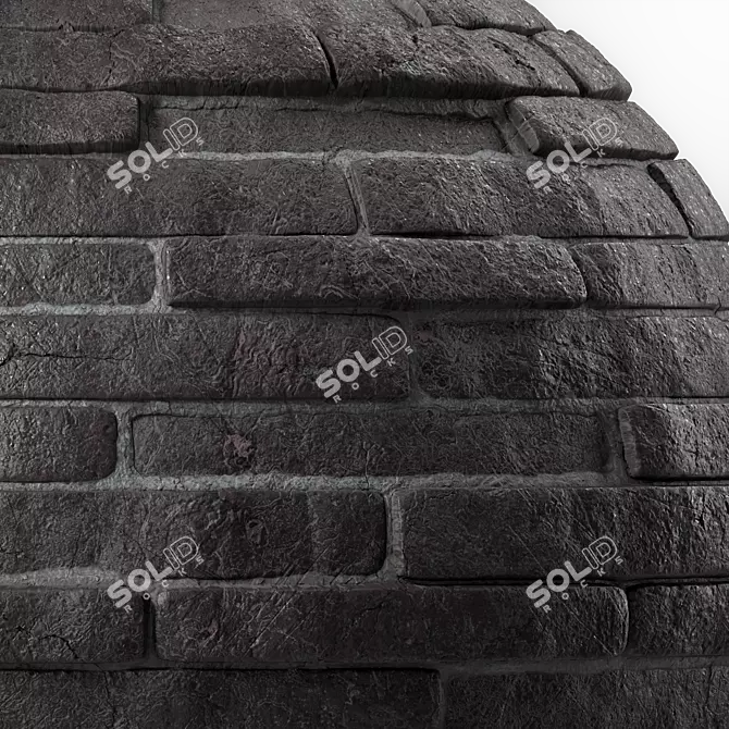 4k Seamless Stone Wall Materials 3D model image 6