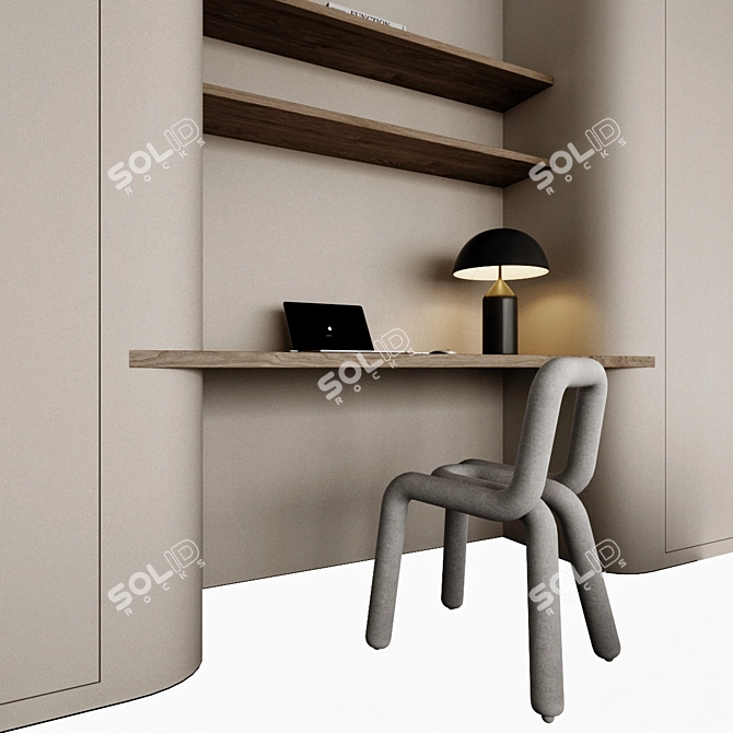 Workspace Set 7 - Oleg 3D model image 2