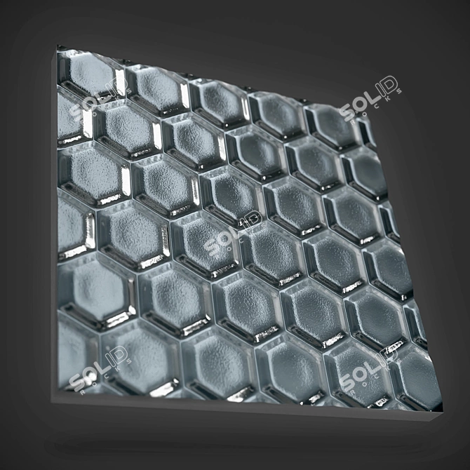 Crystal Clear Glass Materials 3D model image 3