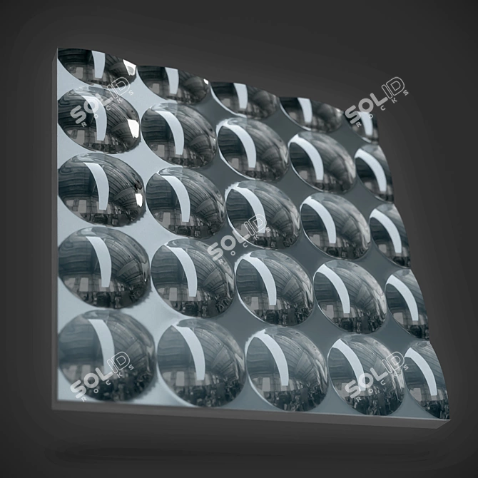 Crystal Clear Glass Materials 3D model image 4