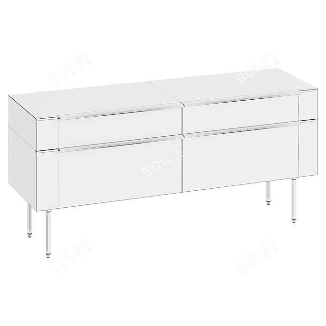 Stacking High Side Table 3D model image 3