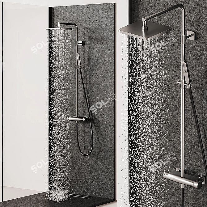 GAL SDSGL9 Shower Hotbath 3D model image 1