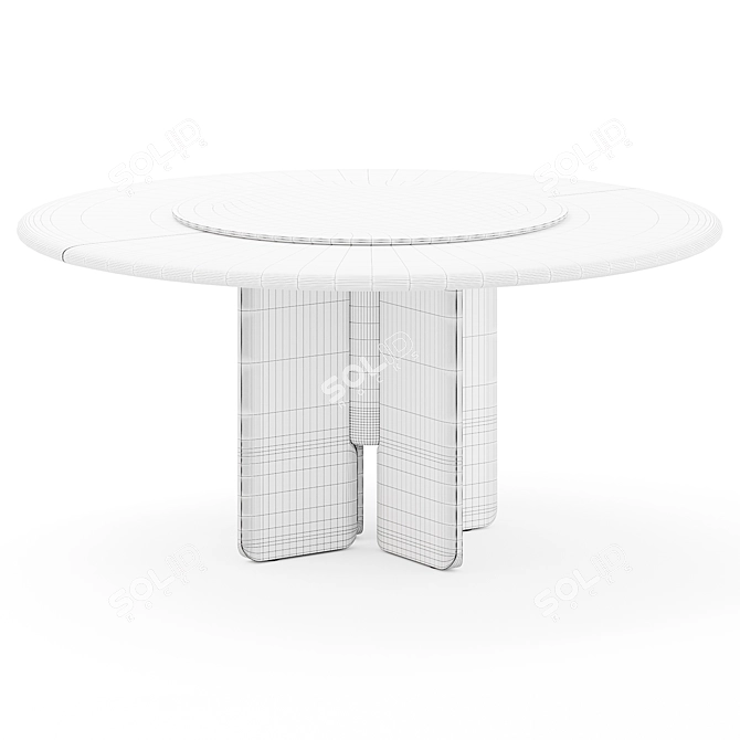 Industrial Faifo Round Table, District Eight 3D model image 2