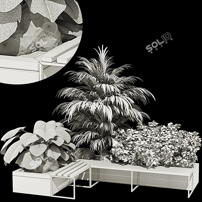 Title: 3D Plant Collection Bundle 3D model image 7