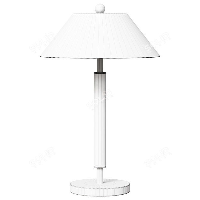  Stylish Future Desk Lamp 3D model image 2