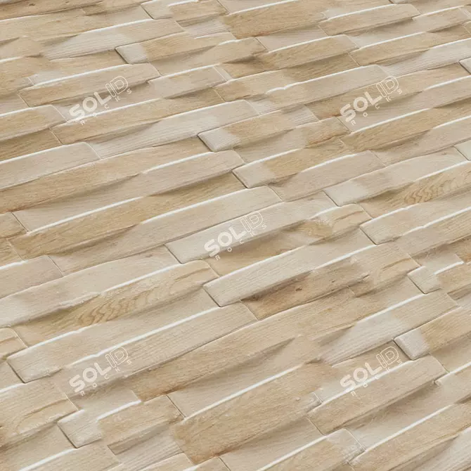 ULTRASTRONG PORCELAIN WALL TILE TEXTURES 3D model image 5