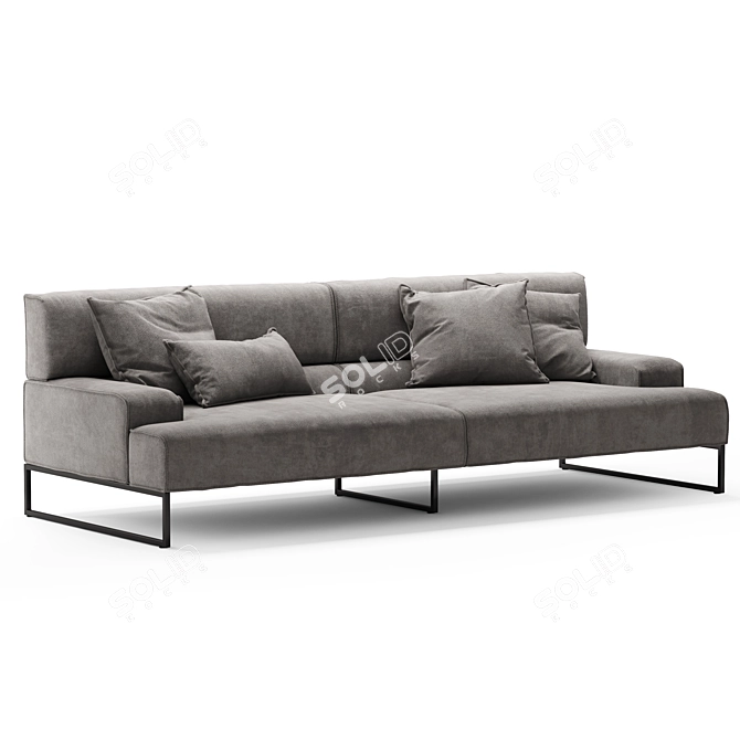 Frigerio Cloud Sofa - Modern Design 3D model image 2