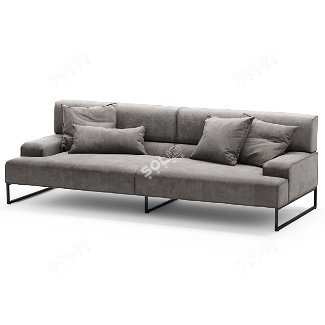 Frigerio Cloud Sofa - Modern Design 3D model image 3