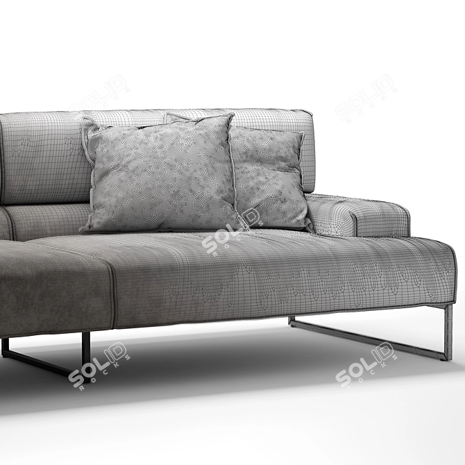 Frigerio Cloud Sofa - Modern Design 3D model image 7