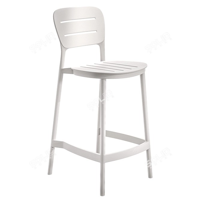 Outdoor Morella Bar Stool 3D model image 4