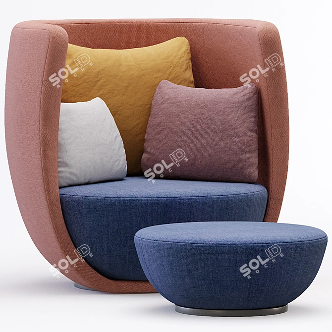 Modern Nido By Rossin Design 3D model image 1