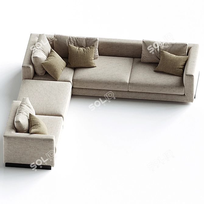 Modern Arflex RENDEZ VOUS Design 3D model image 2