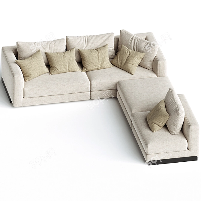 Modern Arflex Rendez Vous Set 3D model image 2