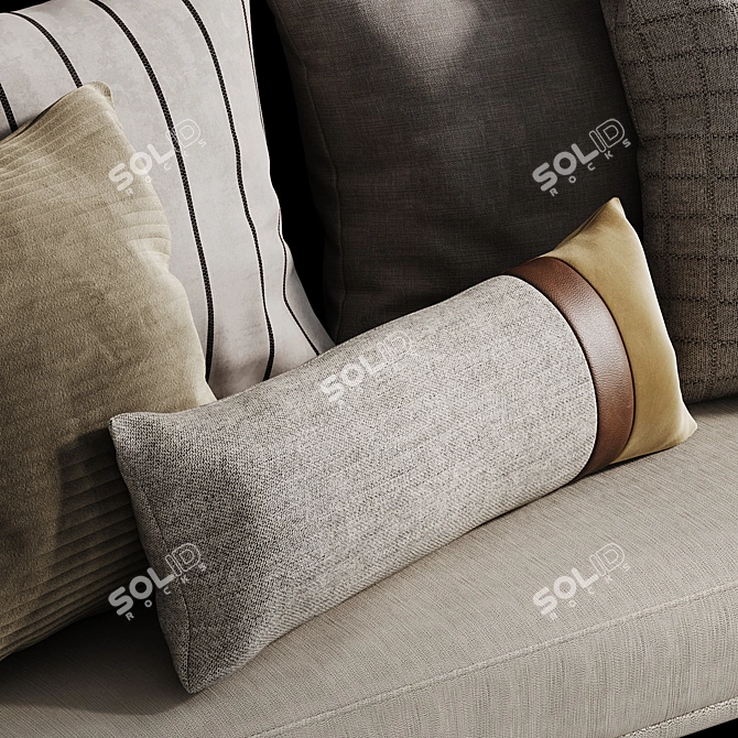  Modern Lounge Cushion Set 3D model image 2