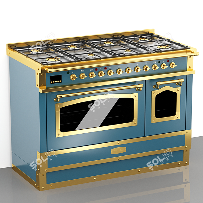  Italian Kitchen Appliances Bundle 3D model image 6