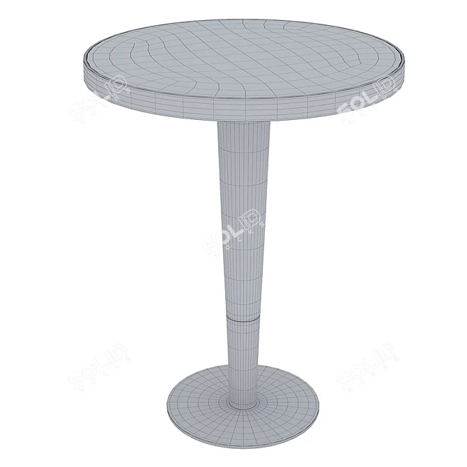 Round Coffee Table BA26 3D model image 2