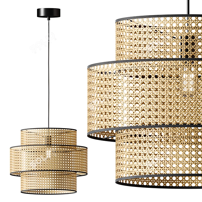 Modern Pendant Lamp Mipal 3D model image 2