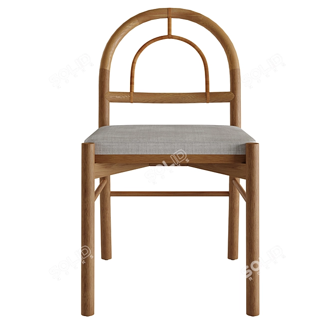 Modern Four Hands Pace Dining Chair 3D model image 2