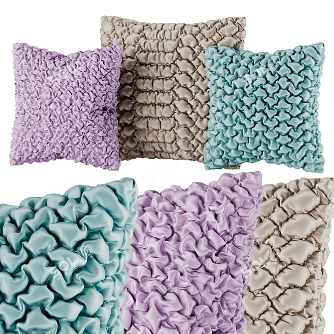 Corona Pillow Set 2015 3D model image 1