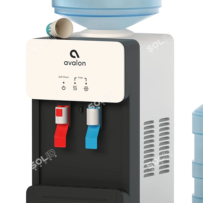 Avalon A1 A2 Water Cooler 3D model image 3