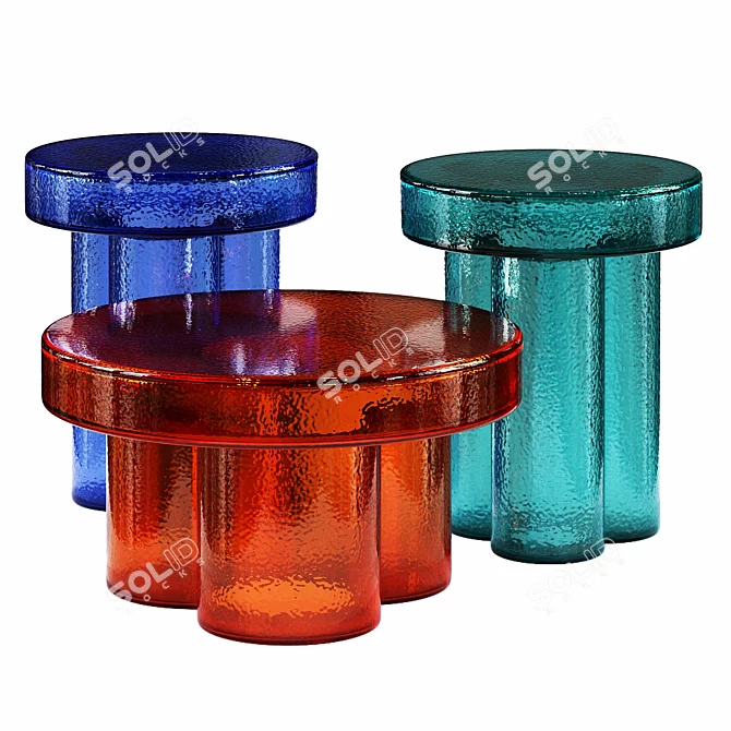 Modern Soda Coffee Table 3D model image 1