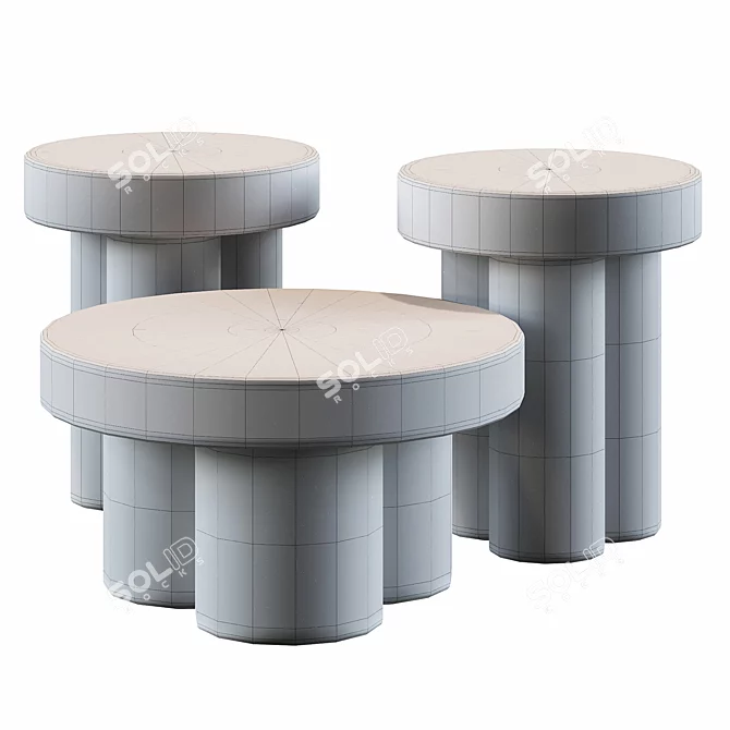 Modern Soda Coffee Table 3D model image 2