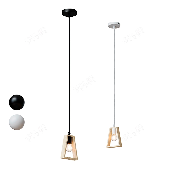 Arte Lamp "Brussels" Pendant Light 3D model image 2