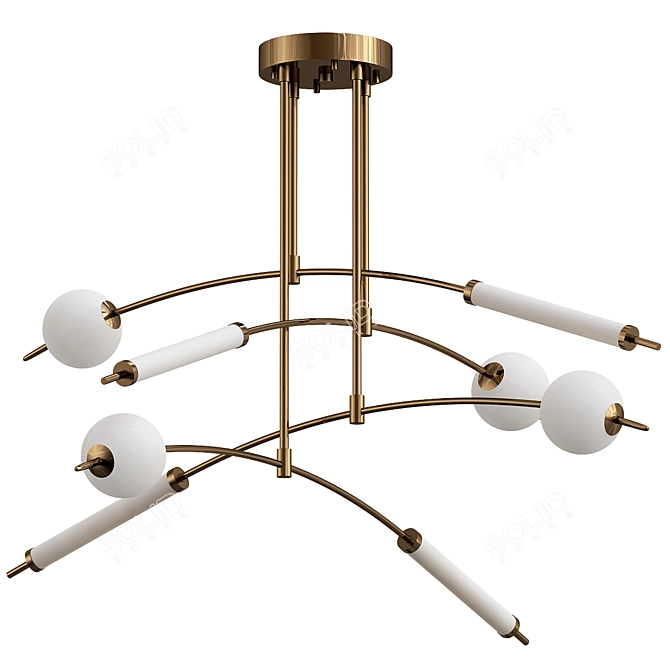 Modern Livia Model 3D Lamp 3D model image 1