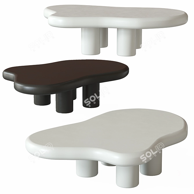 Modern Nuru Coffee Table 3D model image 1