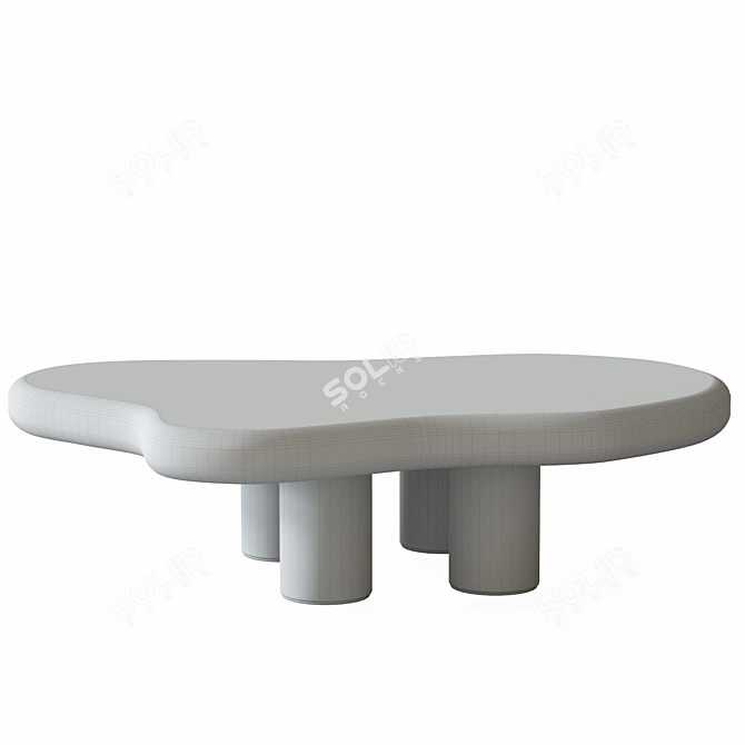 Modern Nuru Coffee Table 3D model image 3